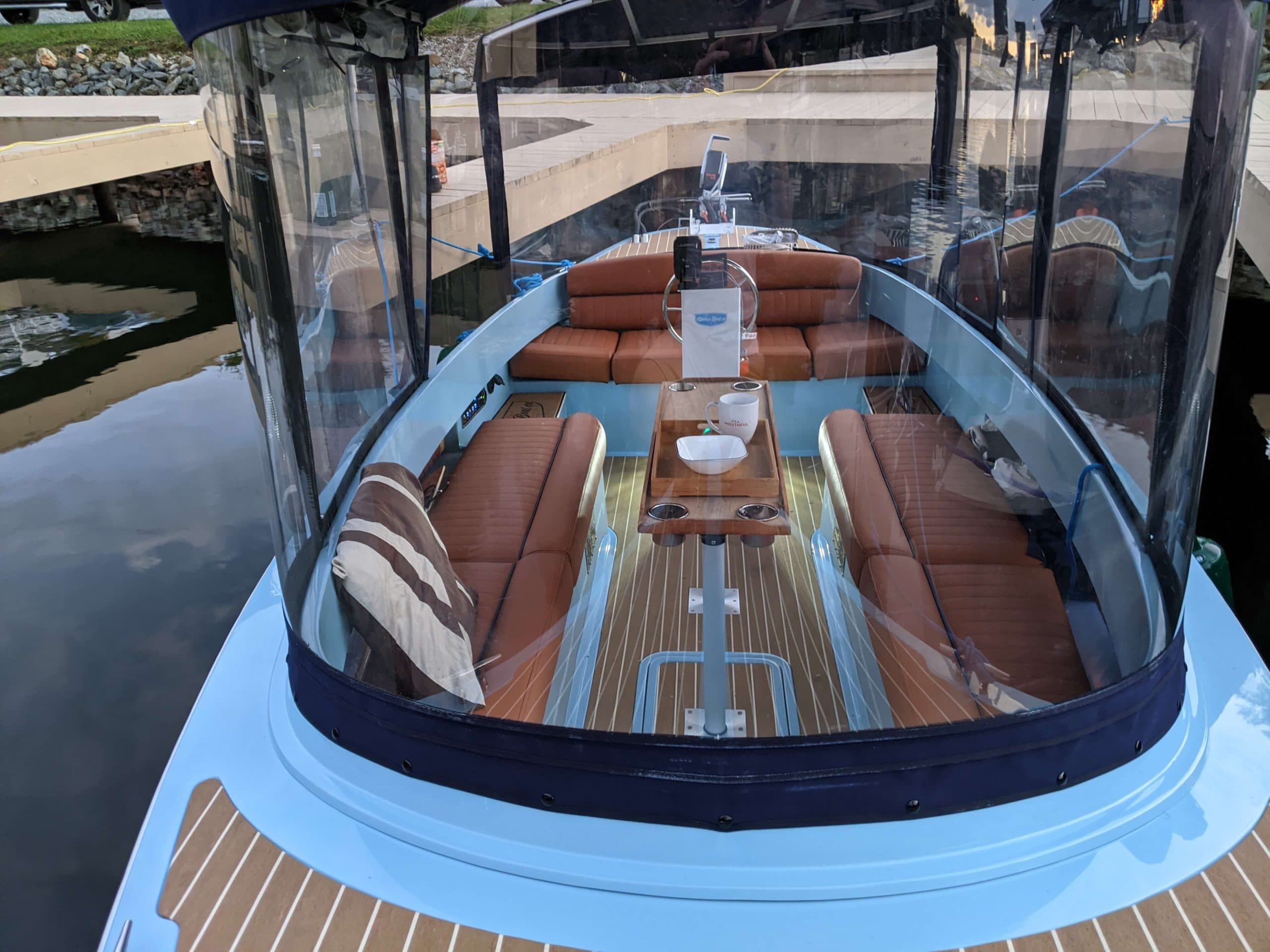 Vision Marine Technologies electric yacht