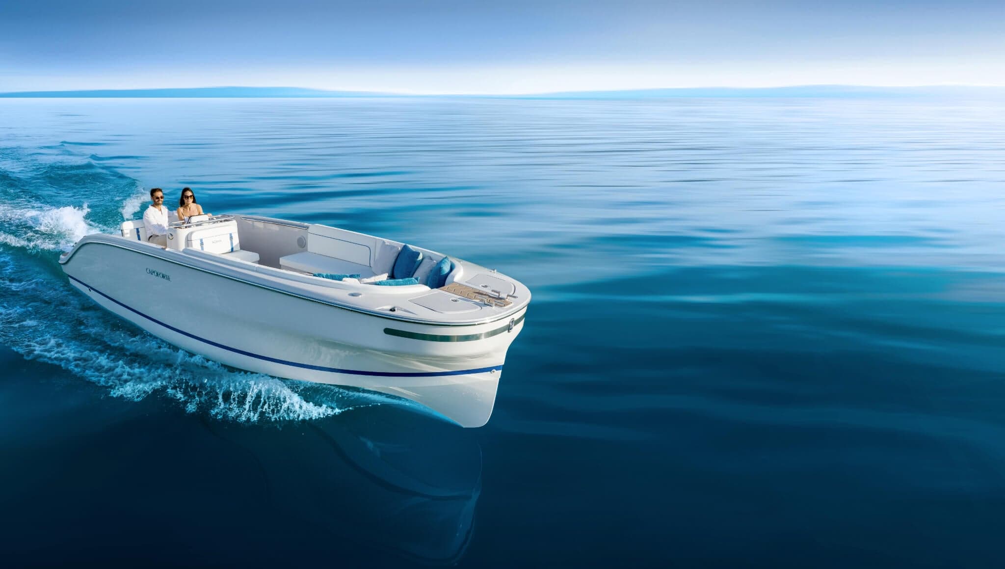 Capoforte Boats electric yacht